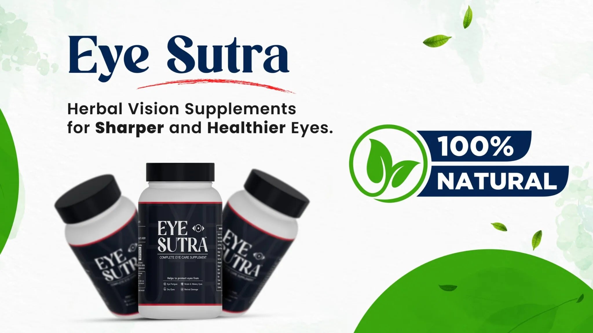 Herbal Supplement for Sharper and Healthier Eyes